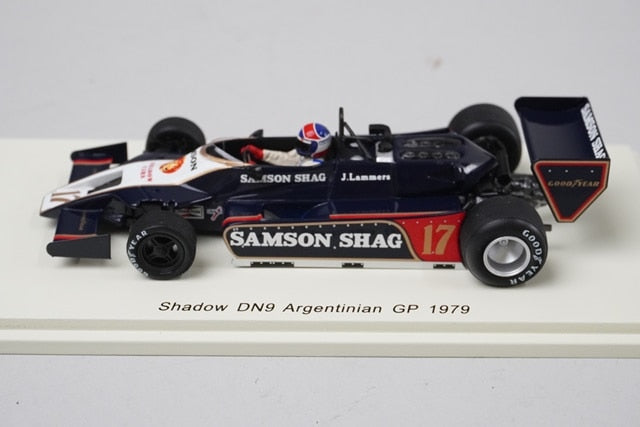 1:43 SPARK S7370 Shadow DN9 Argentine GP 1979 #17 I. Lammers model car