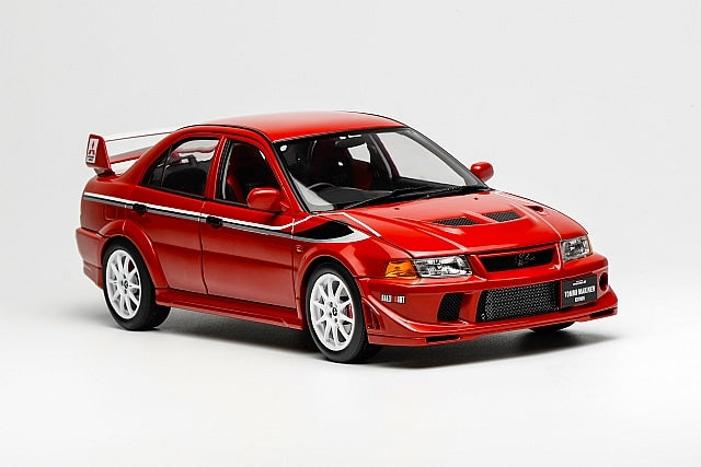 [ Pre-order ] M84302 MOTORHELIX 1:18 Mitsubishi Lancer Evolution VI GRS T.M.E PASSION RED