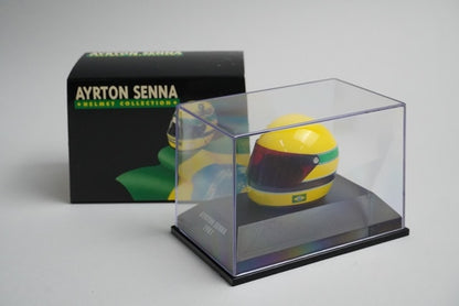 1:43 MINICHAMPS 540381115 Helmet 1981 Ayrton Senna model car