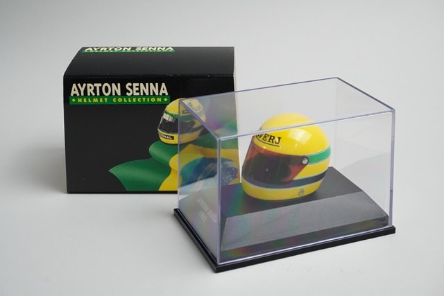 1:43 MINICHAMPS 540381216 Helmet 1982 Ayrton Senna model car