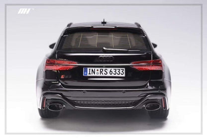 MOTORHELIX 1:18 Scale Audi RS6 Avan C8 2019 Black