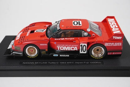 1:43 EBBRO 43989 Nissan Skyline Turbo C WEC Japan Fuji 1983 #10 model car