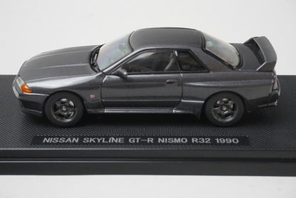 1:43 EBBRO 44131 Nissan Skyline GT-R Nismo R32 1990 Gun Gray model car