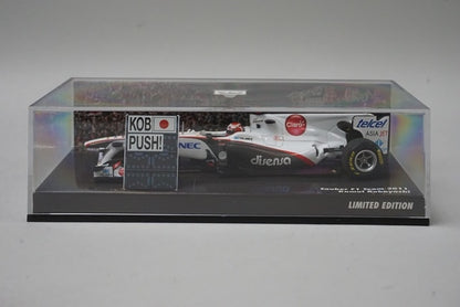 1:43 MINICHAMPS 413110286 Suzuka Circuit Custom Sauber 2011 #16 model car