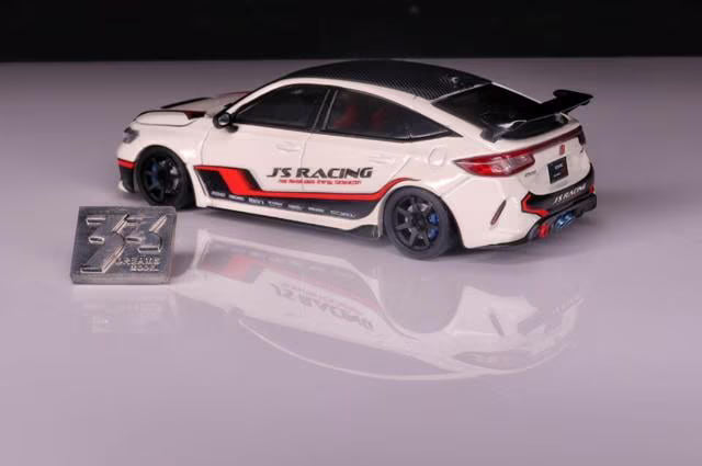 33 DREAMS 1:64 J'S RACING DETAIL UP KIT For Civic type R FL5 Decal Kit *Minicar not included.