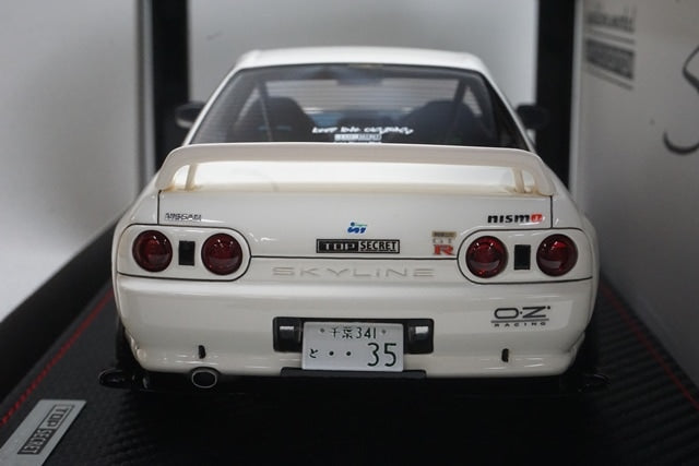 1:18 ignition model IG2103 Nissan TOP SECRET GT-R (VR32) TAS 2020 White by Mr.Smokey Nagata