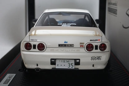 1:18 ignition model IG2103 Nissan TOP SECRET GT-R (VR32) TAS 2020 White by Mr.Smokey Nagata