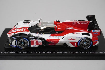 1:43 Spark 43LM22 Toyota GR010 Hybrid Gazoo Racing Le Mans 24H 2022 #8 model car