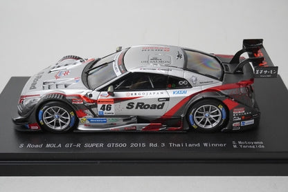 1:43 EBBRO KWAM122187 Dealer Custom Nissan S-Road MOLA GT-R Super GT500 Rd.3 model car