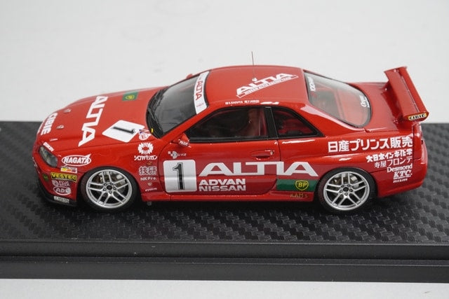 1:43 ignition model IG0067 Nissan ALTIA GT-R Super Taikyu 1999 #1 model car