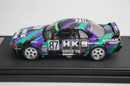 1:43 ignition model IG2976 Nissan HKS Skyline JTC 1993 #87 model car