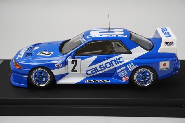 1:43 HPI 8418 Mirage Nissan Calsonic Skyline GT-R Suzuka 1993 #2