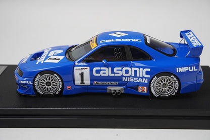 1:43 HPI 8829 Ebro Custom Nissan Calsonic Skyline GT-R JGTC Fuji 1996 #1