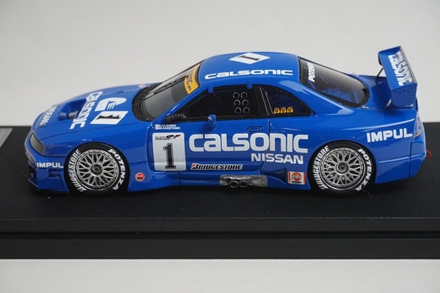 1:43 HPI 44769 Ebro Custom Nissan Calsonic Skyline GT-R JGTC Sugo 1996 #1 model car
