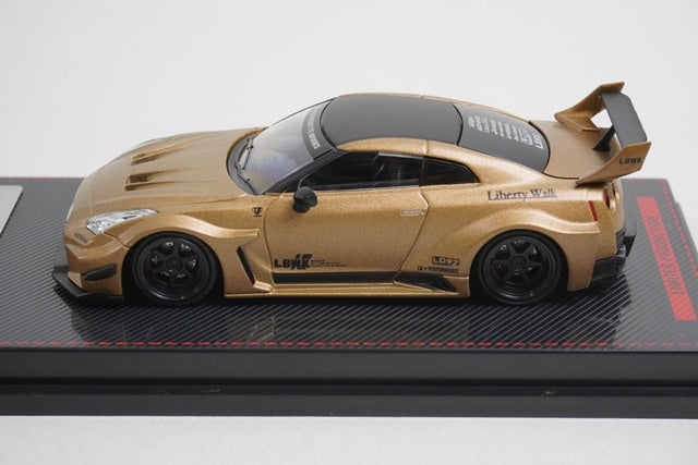 1:64 ignition model IG2383 Nissan LB WORKS 35GT-RR Matte Gold