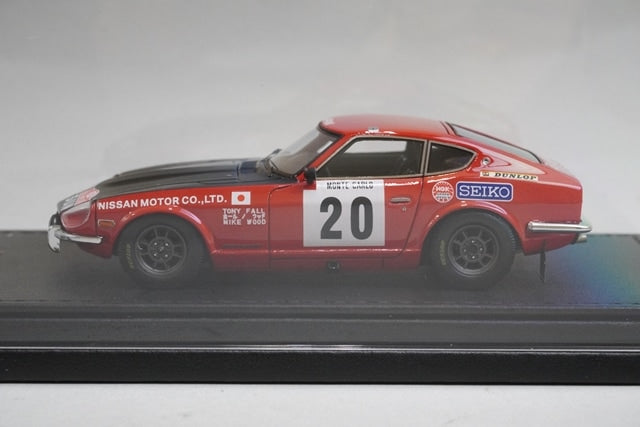 1:43 ignition model IG0708 Nissan Datsun 240Z Monte Carlo 1972 #20 model car