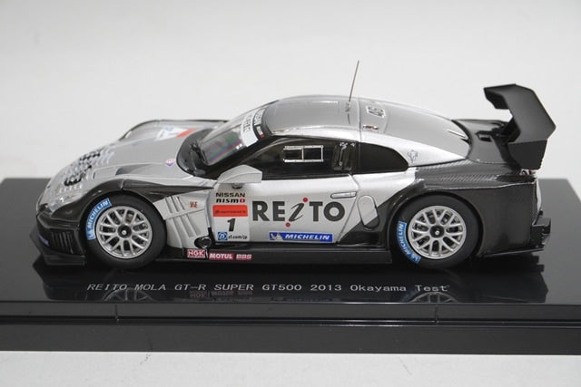 1:43 EBBRO 44945 Nissan Leito Mora GT-R Super GT500 Okayama Test 2013 #1 model car