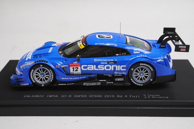 1:43 EBBRO 45278 Nissan Calsonic Impul GT-R Super GT500 Rd.4 Fuji 2015 #12 model car