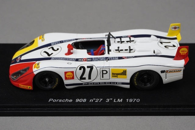 1:43 Spark S1976 Porsche 908 Le Mans 3rd 1970 #27 model car