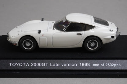 1:43 EBBRO 43500 Toyota 2000GT Late Model 1968 model car