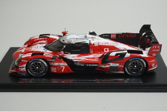 1:43 SPARK TBMWE-CLM20-25 TGR Custom Toyota GR010 Hybrid 40th Anniversary Edition #7