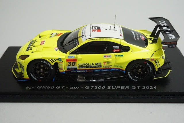 1:43 SPARK SGT173 Toyota APR GR86 GT300 Super GT 2024 #30 Hiroaki Nagai / Rikki Kobayashi / Manabu Orido