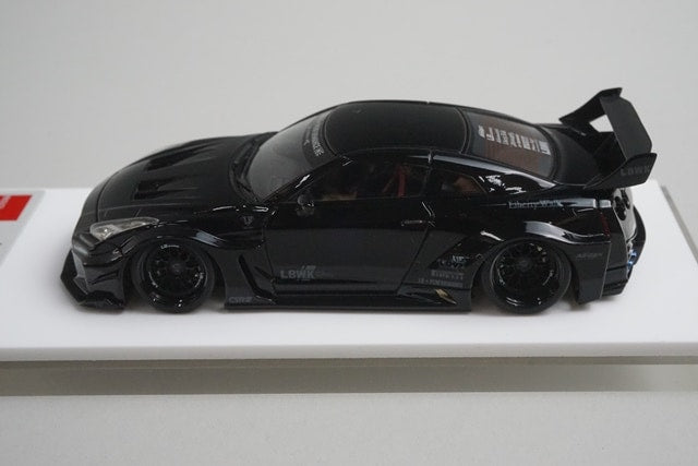 1:43 Make Up EIDOLON LB012C Nissan LBWK LB-Silhouette Works GT 35GT-RR Black