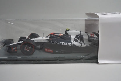 1:18 SPARK 18S887 AlphaTauri AT04 Scuderia Bahrain GP 2023 #22 model car
