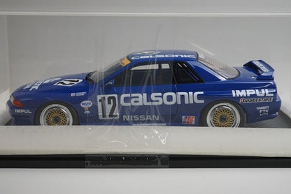 1:18 ignition model IG1727 Nissan Skyline R32 GT-R JTC Debut 1990 #12 model car