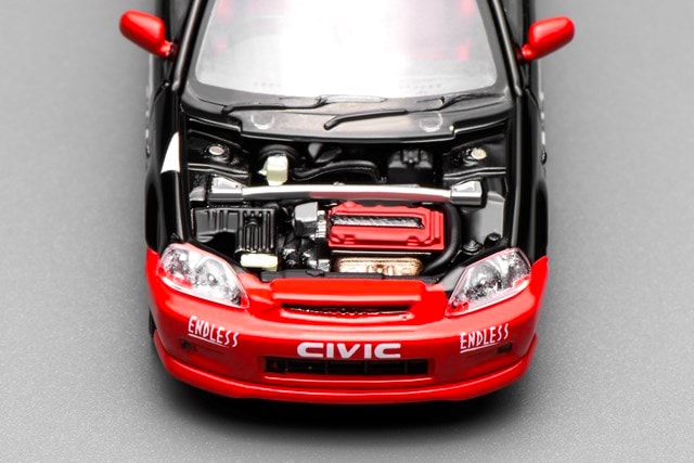 [ Pre-order ] M65026 MOTORHELIX 1:64 Honda Civic TYPE R (EK9) Advance Livery