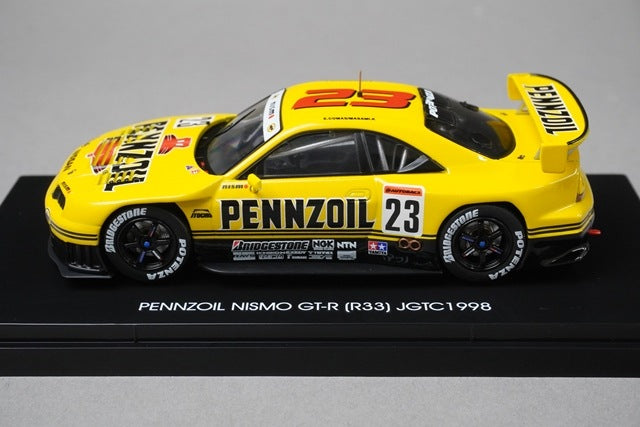 1:43 EBBRO 44191 Nissan Pennzoil Nismo GT-R JGTC 1998 #23 model car