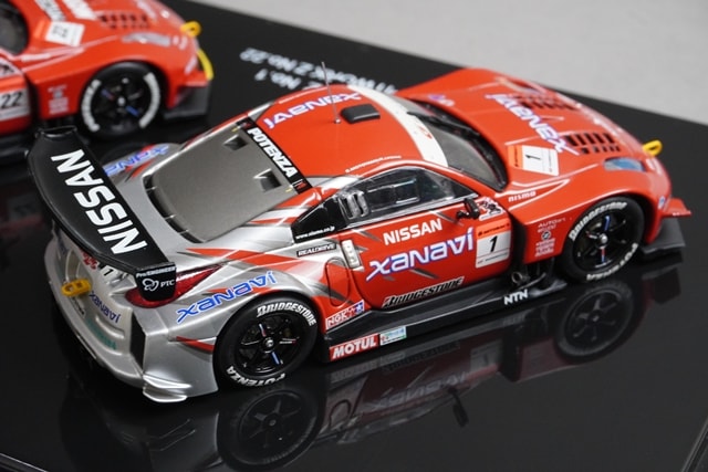 1:43 EBBRO 999NF-REM05-01 Dealer Nissan 05 Nismo Z Late Model Set of 2 #1 #22 model car