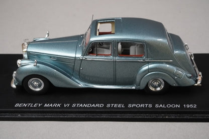 1:43 SPARK S3802 Bentley Mark VI Standard Steel Sports Saloon 1952