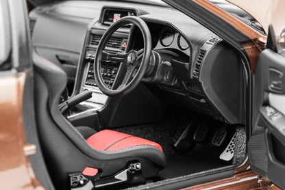 M83414 MOTORHELIX 1:18 Nissan Skyline GT-R R34 Customised Version Metal Bronze model car