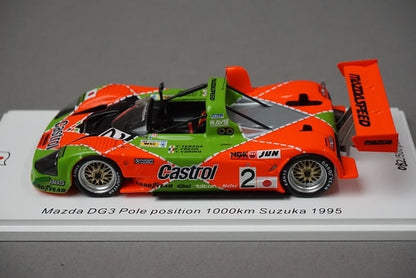 1:43 SPARK SJ065 Mazda DG3 Pole Position 1000km Suzuka 1995 #2 model car