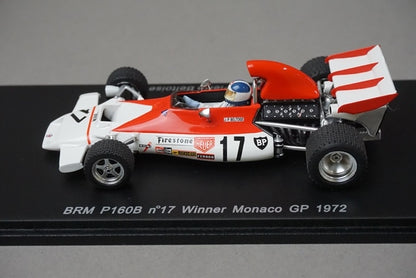 1:43 SPARK S1740 BRM P160B Monaco GP 1972 #17 model car