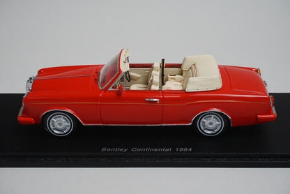1:43 Spark S3824 Bentley Continental 1984 model car