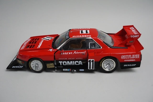 1:24 Tomytec 21295 Tomica Ebro Custom Nissan Skyline RS Super Silhouette #11 Hasemi Motorsports