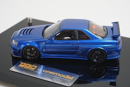 1:43 PGM 430101 onemodel custom Nissan NISMO R34 Z-Tune model car