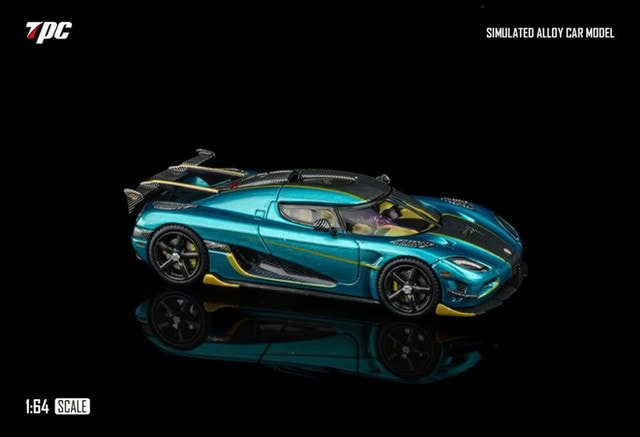 [ Pre-order ] TPC 1:64 Koenigsegg Agera RS Peacock Blue
