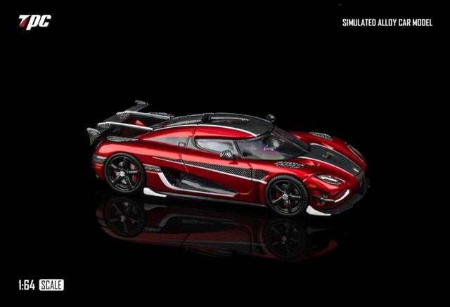 [ Pre-order ] TPC 1:64 Koenigsegg Agera RS Metallic Red