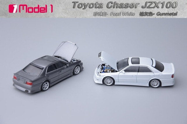 [ Pre-order ] Model One 1:64 Toyota Chaser MK6 (JZX100) Pearl White