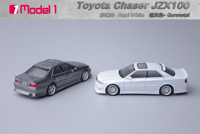 [ Pre-order ] Model One 1:64 Toyota Chaser MK6 (JZX100) Gunmetal Gray