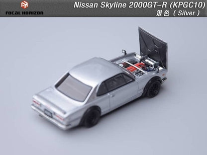 [ Pre-order ] Focal Horizon FH 1:64 Nissan Skyline Hakosuka Skyline GTR GT-R 2000GT-R KPGC10 Silver