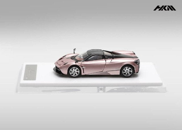 [ Pre-order ] HKM Premium - Elite Series 1:64 Pagani Huayra Coupe 2014 with Removable Engine Hood and Openable Gullwing Doors, Rose Gold
