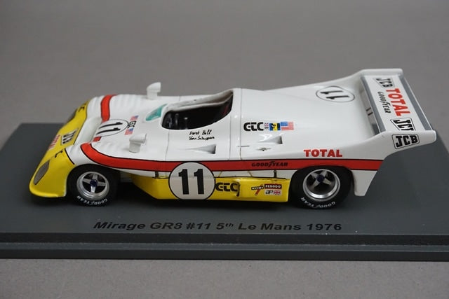 1:43 Spark STME04 Mirage GR8 Le Mans 5th 1976 #11 model car