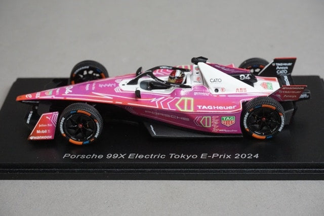 1:43 SPARK S6548 Porsche 99X Electric Tokyo E-Prix 2024 #94 P. Wehrlein model car