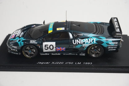 1:43 SPARK S0761 Jaguar XJ220 Le Mans 1993 #50 model car