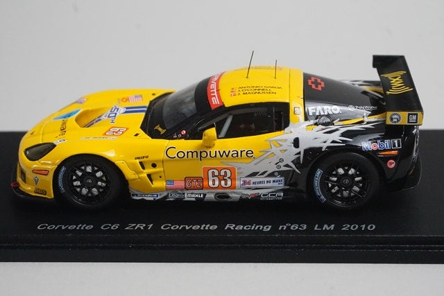 1:43 SPARK S2579 Chevrolet Corvette C6 ZR1 Corvette Racing Le Mans 2010 #63 model car