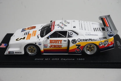 1:43 Spark US044 BMW M1 GR5 Daytona 1980 #3 model car